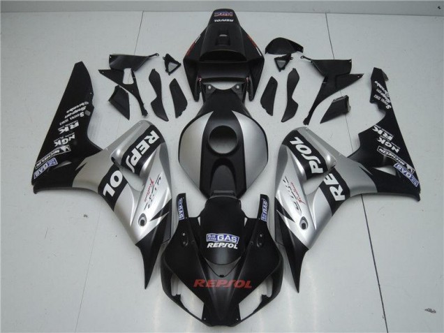 ABS Kit Carenatura Moto CBR 1000 RR 04-05 - Nero Argento Repsol ABS Kit Carenatura Moto CBR 1000 RR 04-05 - Nero Argento Repsol