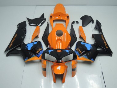 ABS Kit Carenatura Moto CBR 600 RR 05-06 - Arancia Nero