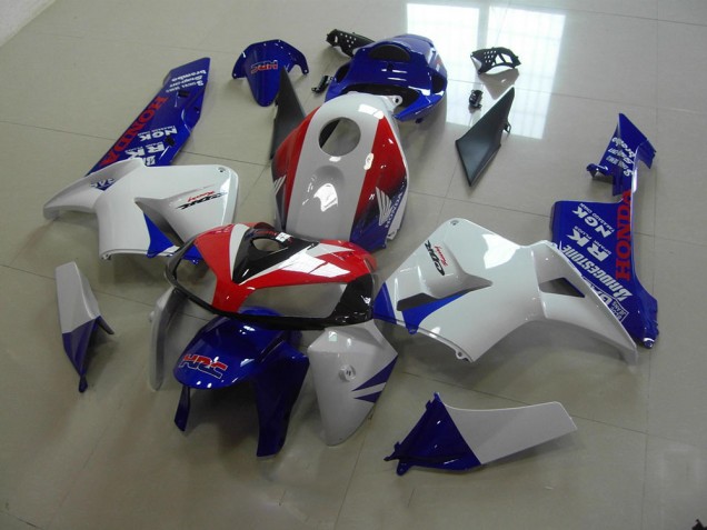 ABS Kit Carenatura Moto CBR 600 RR 05-06 - Bianco Blu Rosso HRC ABS Kit Carenatura Moto CBR 600 RR 05-06 - Bianco Blu Rosso HRC