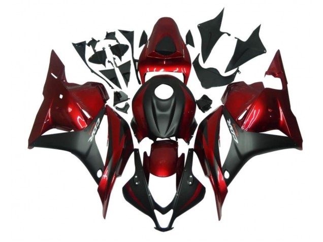 ABS Kit Carenatura Moto CBR 600 RR 09-12 - Rosso Nero ABS Kit Carenatura Moto CBR 600 RR 09-12 - Rosso Nero