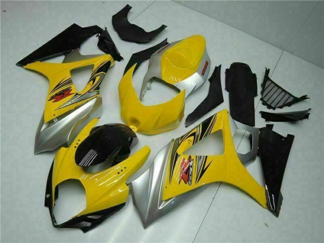 ABS Kit Carenatura Moto GSXR 1000 K7 07-08 - Giallo