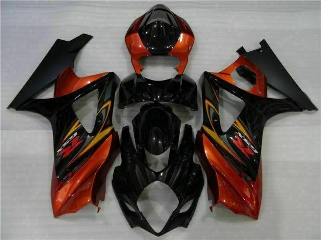 ABS Kit Carenatura Moto GSXR 1000 K7 07-08 - Nero ABS Kit Carenatura Moto GSXR 1000 K7 07-08 - Nero