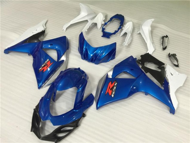ABS Kit Carenatura Moto GSXR 1000 K9 09-16 - Blu Bianco ABS Kit Carenatura Moto GSXR 1000 K9 09-16 - Blu Bianco