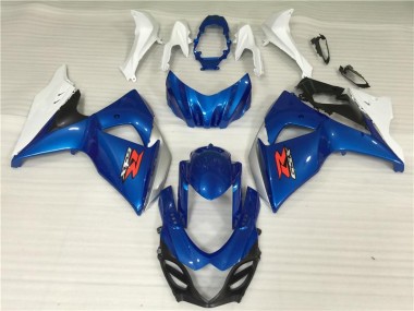 ABS Kit Carenatura Moto GSXR 1000 K9 09-16 - Blu Bianco