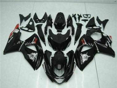 ABS Kit Carenatura Moto GSXR 1000 K9 09-16 - Nero