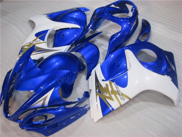 ABS Kit Carenatura Moto GSXR 1300 Hayabusa 08-19 - Blu Bianco
