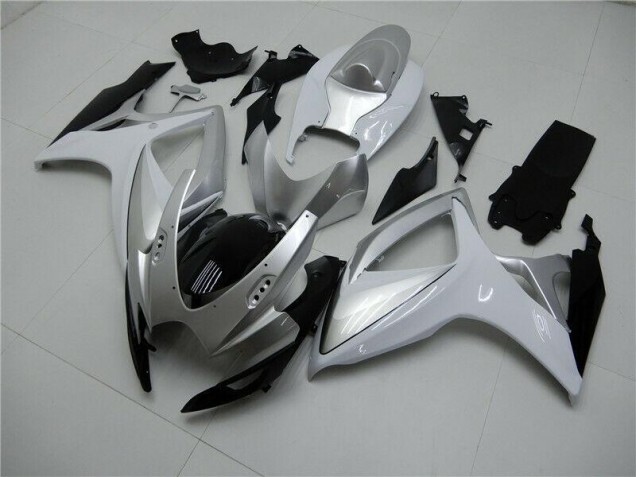 ABS Kit Carenatura Moto GSXR 600 / 750 K6 06-07 - Argento