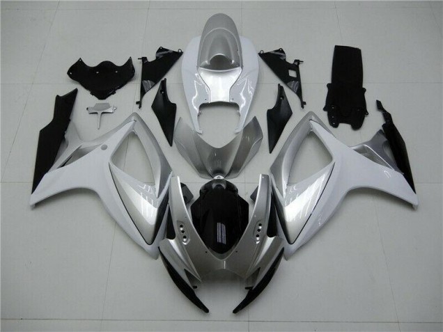 ABS Kit Carenatura Moto GSXR 600 / 750 K6 06-07 - Argento