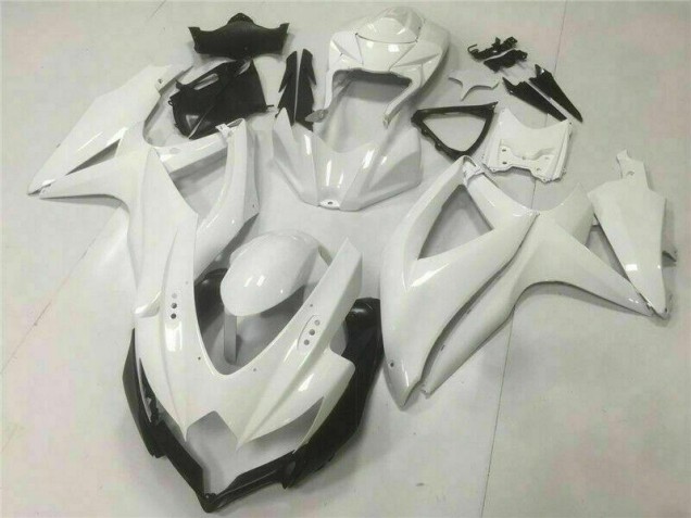 ABS Kit Carenatura Moto GSXR 600 / 750 K8 08-10 - Bianco ABS Kit Carenatura Moto GSXR 600 / 750 K8 08-10 - Bianco