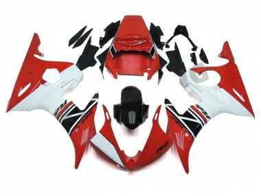 ABS Kit Carenatura Moto R6 03-05 - Rosso Bianco Nero
