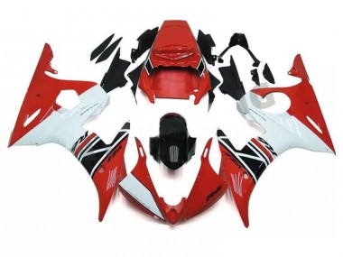 ABS Kit Carenatura Moto R6 03-05 - Rosso Bianco Nero