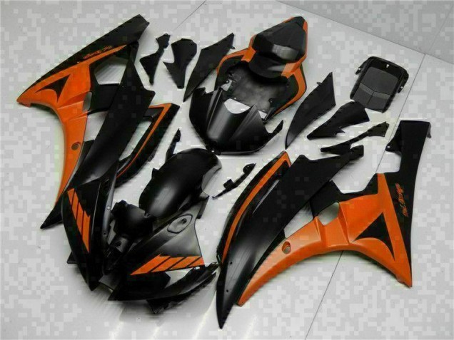ABS Kit Carenatura Moto R6 06-07 - Arancia Nero ABS Kit Carenatura Moto R6 06-07 - Arancia Nero