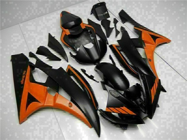 ABS Kit Carenatura Moto R6 06-07 - Arancia Nero ABS Kit Carenatura Moto R6 06-07 - Arancia Nero