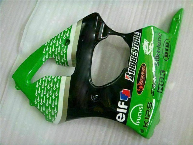 ABS Kit Carenatura Moto ZX6R 00-02 - Verde Nero ABS Kit Carenatura Moto ZX6R 00-02 - Verde Nero