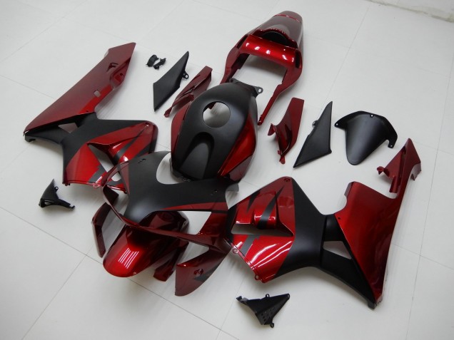 ABS Kits Carena Moto CBR 600 RR 03-04 - Rosso Nero