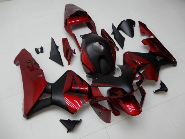 ABS Kits Carena Moto CBR 600 RR 03-04 - Rosso Nero