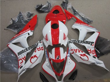 ABS Kits Carena Moto CBR 600 RR 07-08 - Rosso Bianco