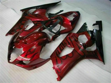 ABS Kits Carena Moto GSXR 1000 K3 03-04 - Rosso