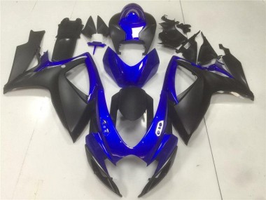 ABS Kits Carena Moto GSXR 600 / 750 K6 06-07 - Nero Blu