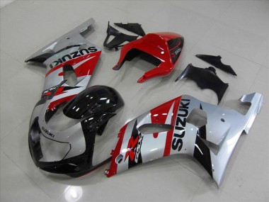 ABS Kits Carena Moto GSXR 750 K1 K2 K3 01-03 - Nero Rosso