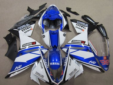ABS Kits Carena Moto R1 12-14 - Blu Bianco