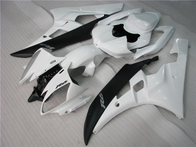 ABS Kits Carena Moto R6 06-07 - Bianco Nero ABS Kits Carena Moto R6 06-07 - Bianco Nero