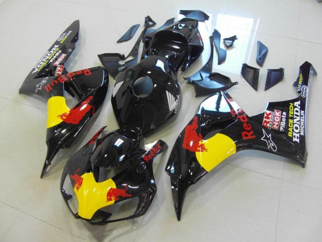 ABS Kits Carenatura Moto CBR 1000 RR 06-07 - Nero Red Bull ABS Kits Carenatura Moto CBR 1000 RR 06-07 - Nero Red Bull