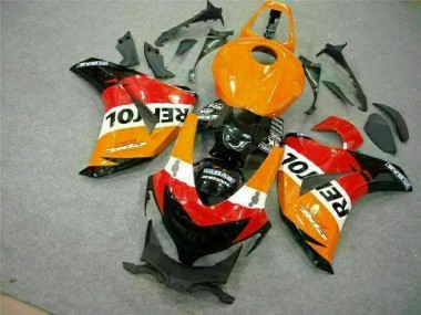 ABS Kits Carenatura Moto CBR 1000 RR 08-11 - Arancia Repsol