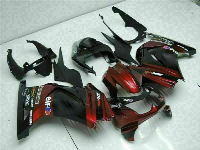 ABS Kits Carenatura Moto EX250 08-12 - Nero