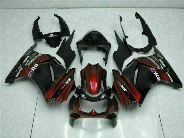 ABS Kits Carenatura Moto EX250 08-12 - Nero