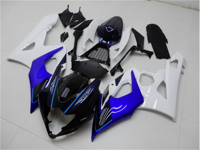 ABS Kits Carenatura Moto GSXR 1000 K5 05-06 - Blu Bianco ABS Kits Carenatura Moto GSXR 1000 K5 05-06 - Blu Bianco