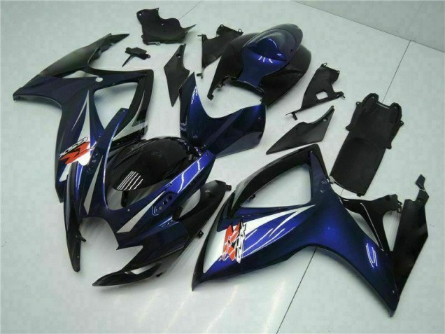 ABS Kits Carenatura Moto GSXR 600 / 750 K6 06-07 - Nero Blu ABS Kits Carenatura Moto GSXR 600 / 750 K6 06-07 - Nero Blu