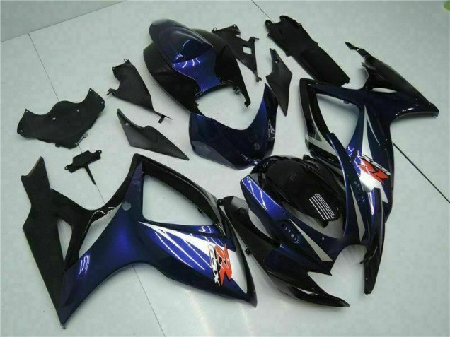 ABS Kits Carenatura Moto GSXR 600 / 750 K6 06-07 - Nero Blu ABS Kits Carenatura Moto GSXR 600 / 750 K6 06-07 - Nero Blu