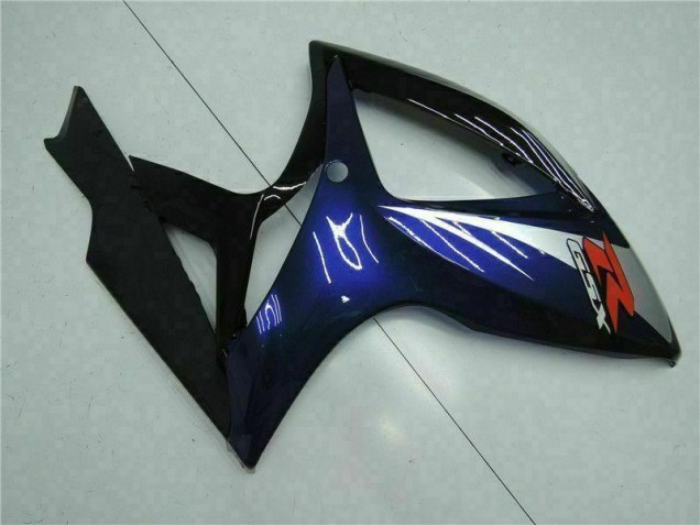ABS Kits Carenatura Moto GSXR 600 / 750 K6 06-07 - Nero Blu ABS Kits Carenatura Moto GSXR 600 / 750 K6 06-07 - Nero Blu