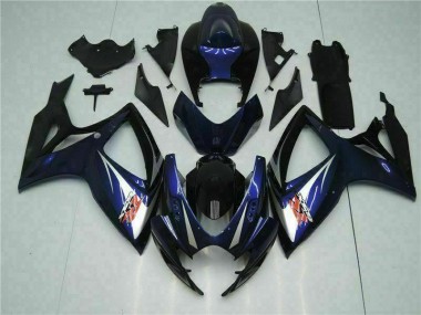 ABS Kits Carenatura Moto GSXR 600 / 750 K6 06-07 - Nero Blu