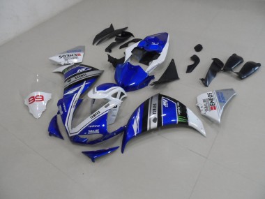 ABS Kits Carenatura Moto R1 12-14 - Blu Bianco