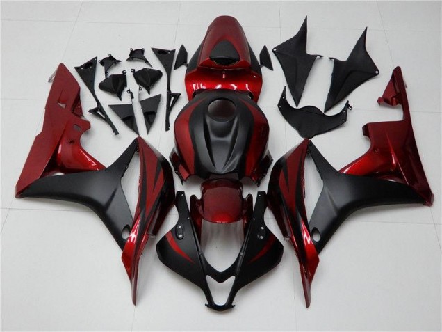 ABS Kits Carene Moto CBR 600 RR 07-08 - Rosso Nero ABS Kits Carene Moto CBR 600 RR 07-08 - Rosso Nero