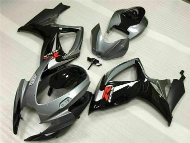 ABS Kits Carene Moto GSXR 600 / 750 K6 06-07 - Argento Grigio