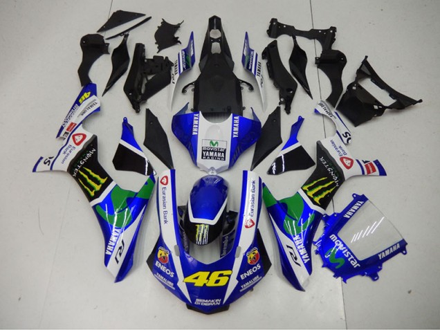 ABS Kits Carene Moto R1 15-19 - Blu Blu Bianco ENEOS Movistar 46 ABS Kits Carene Moto R1 15-19 - Blu Blu Bianco ENEOS Movistar 46
