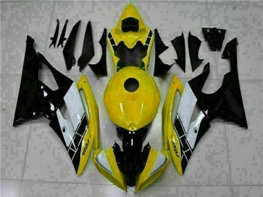ABS Kits Carene Moto R6 08-16 - Giallo Nero