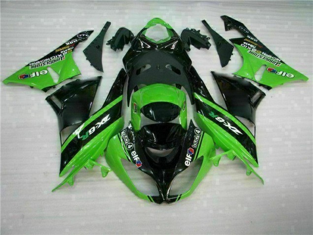 ABS Kits Carene Moto ZX6R 09-12 - Verde Nero