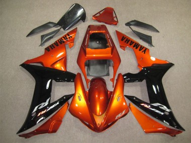 ABS Moto Plastica & Carena CBR 1000 RR 04-05 - Arancia Nero