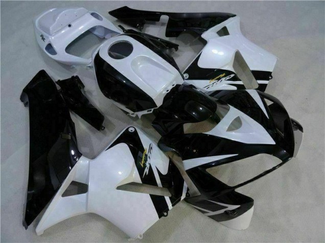 ABS Moto Plastica & Carena CBR 600 RR 05-06 - Bianco Nero ABS Moto Plastica & Carena CBR 600 RR 05-06 - Bianco Nero