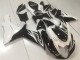 ABS Moto Plastica & Carena GSXR 600 / 750 K11 11-24 - Nero Bianco ABS Moto Plastica & Carena GSXR 600 / 750 K11 11-24 - Nero Bianco