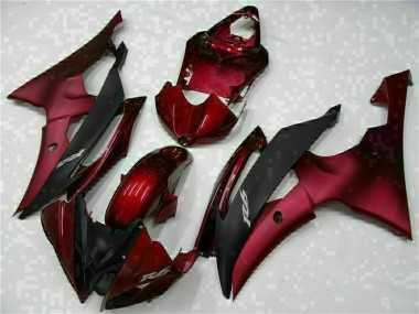 ABS Moto Plastica & Carena R6 08-16 - Rosso Nero