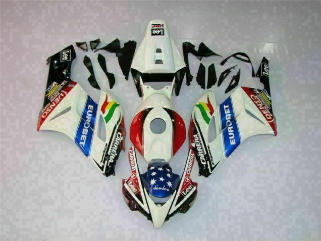 ABS Moto Plastica & Carene CBR 1000 RR 04-05 - Bianco Rosso ABS Moto Plastica & Carene CBR 1000 RR 04-05 - Bianco Rosso