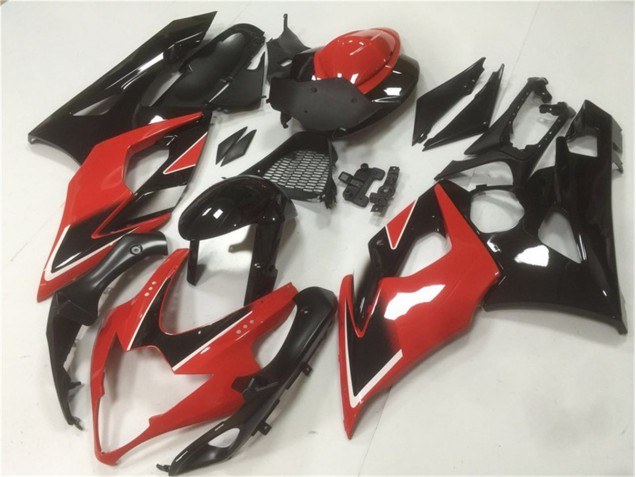 ABS Moto Plastica & Carene GSXR 1000 K5 05-06 - Rosso Nero ABS Moto Plastica & Carene GSXR 1000 K5 05-06 - Rosso Nero