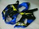 ABS Moto Plastica & Carene GSXR 600 / 750 K1 K2 K3 01-03 - Blu