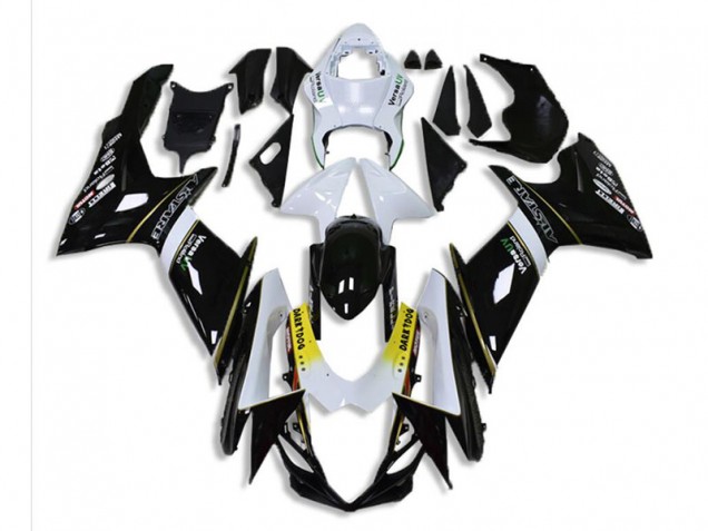 ABS Moto Plastica & Carene GSXR 600 / 750 K11 11-24 - Nero Bianco ABS Moto Plastica & Carene GSXR 600 / 750 K11 11-24 - Nero Bianco