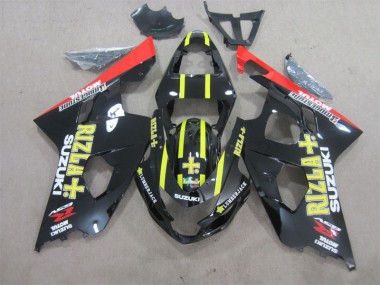 ABS Moto Plastica & Carene GSXR 600 K4 04-05 - Nero Giallo Rizla